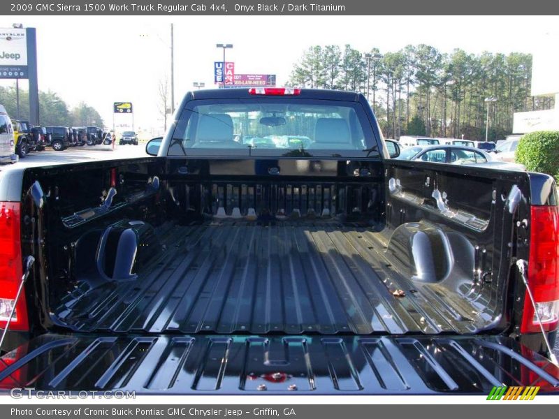 Onyx Black / Dark Titanium 2009 GMC Sierra 1500 Work Truck Regular Cab 4x4