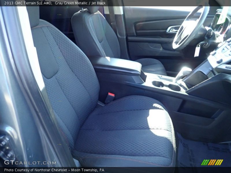 Gray Green Metallic / Jet Black 2013 GMC Terrain SLE AWD