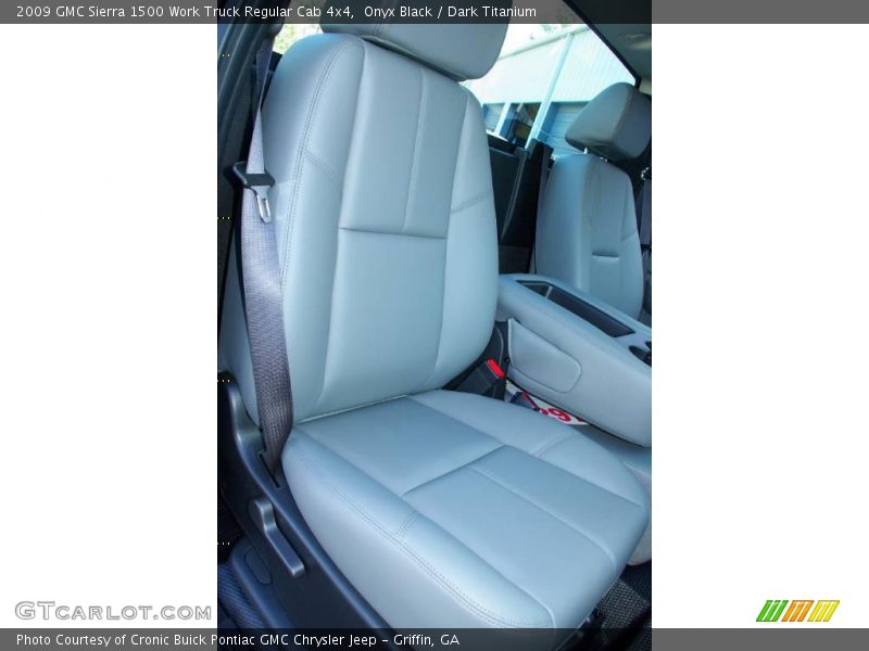Onyx Black / Dark Titanium 2009 GMC Sierra 1500 Work Truck Regular Cab 4x4