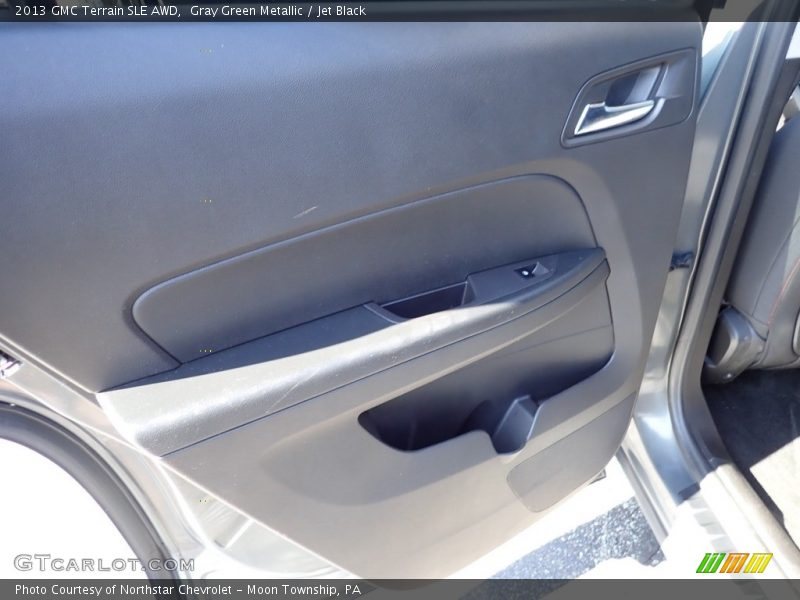 Gray Green Metallic / Jet Black 2013 GMC Terrain SLE AWD