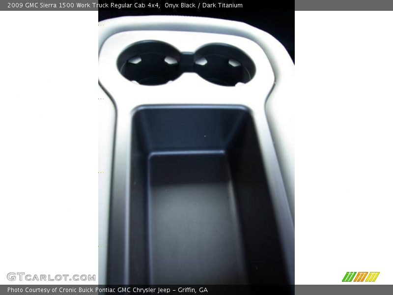 Onyx Black / Dark Titanium 2009 GMC Sierra 1500 Work Truck Regular Cab 4x4