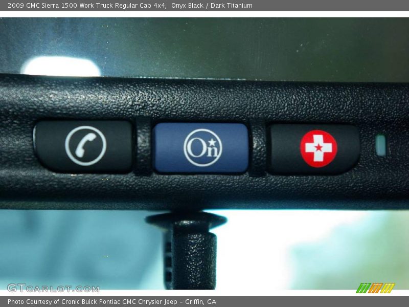 Onyx Black / Dark Titanium 2009 GMC Sierra 1500 Work Truck Regular Cab 4x4