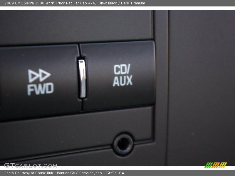 Onyx Black / Dark Titanium 2009 GMC Sierra 1500 Work Truck Regular Cab 4x4