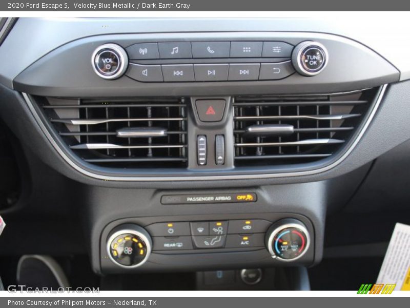 Controls of 2020 Escape S