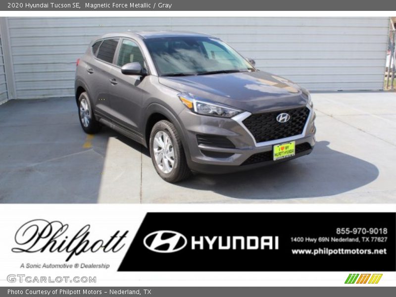 Magnetic Force Metallic / Gray 2020 Hyundai Tucson SE