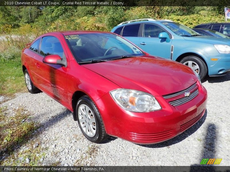 Crystal Red Tintcoat Metallic / Ebony 2010 Chevrolet Cobalt LT Coupe