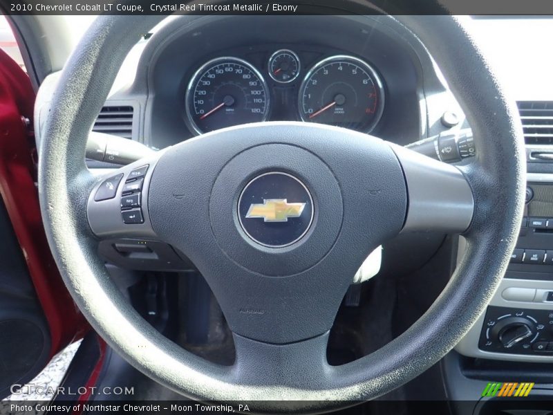 Crystal Red Tintcoat Metallic / Ebony 2010 Chevrolet Cobalt LT Coupe