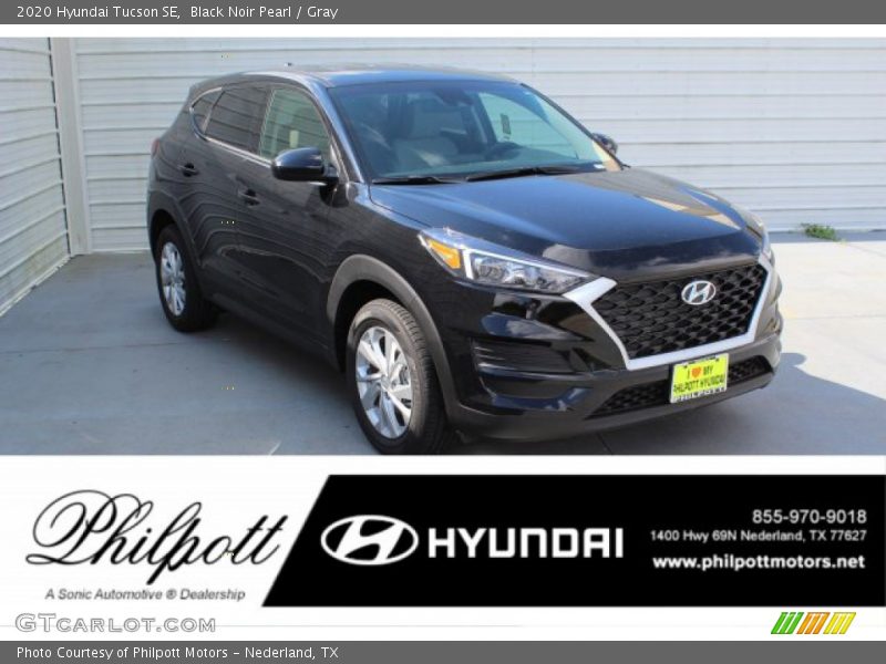 Black Noir Pearl / Gray 2020 Hyundai Tucson SE
