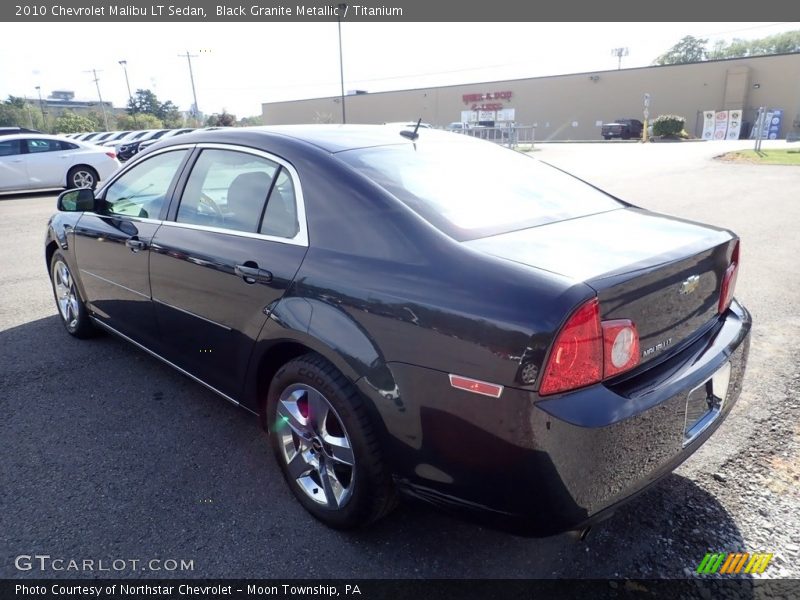 Black Granite Metallic / Titanium 2010 Chevrolet Malibu LT Sedan