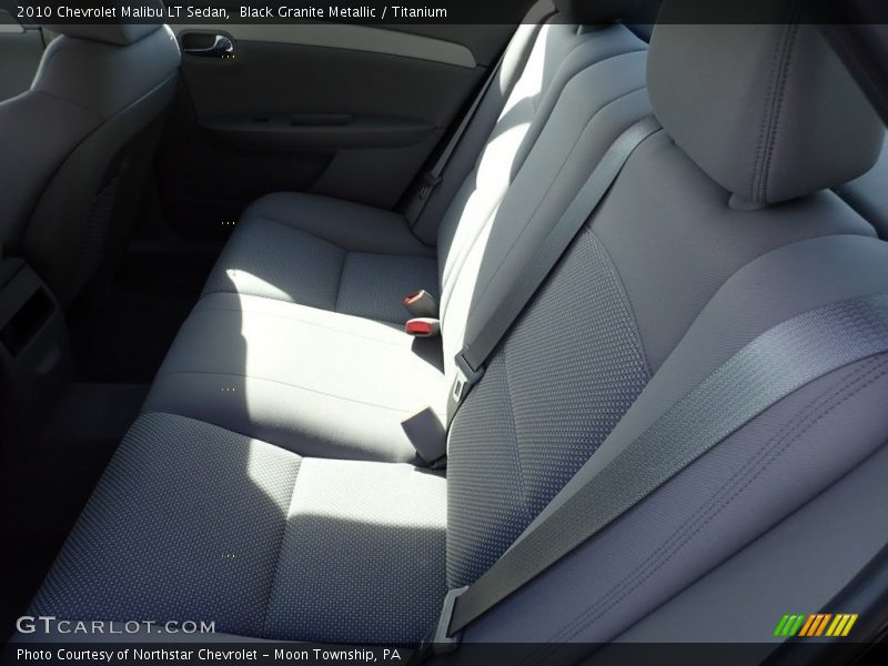Black Granite Metallic / Titanium 2010 Chevrolet Malibu LT Sedan
