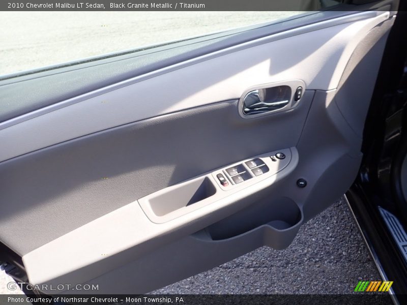Black Granite Metallic / Titanium 2010 Chevrolet Malibu LT Sedan