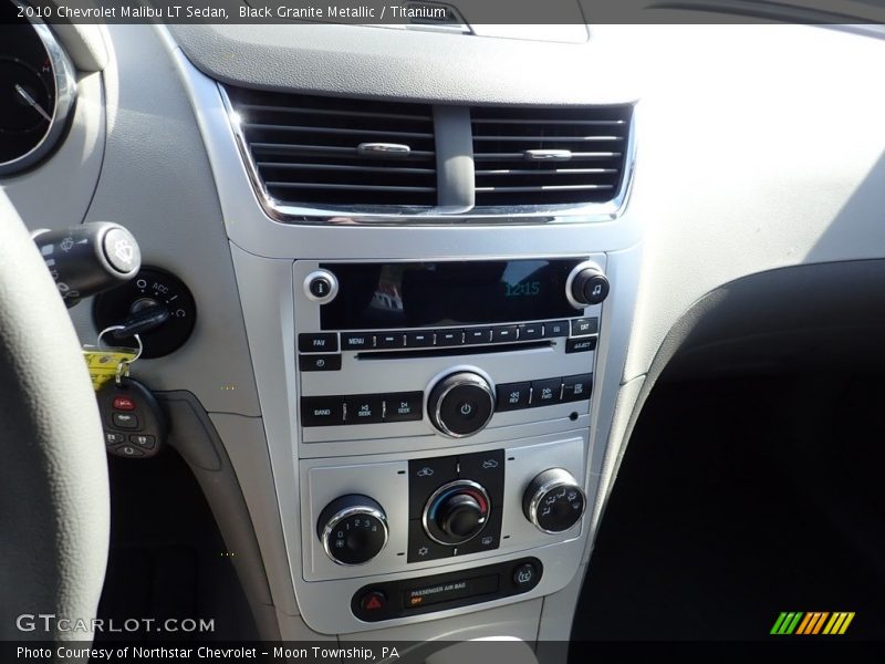 Black Granite Metallic / Titanium 2010 Chevrolet Malibu LT Sedan