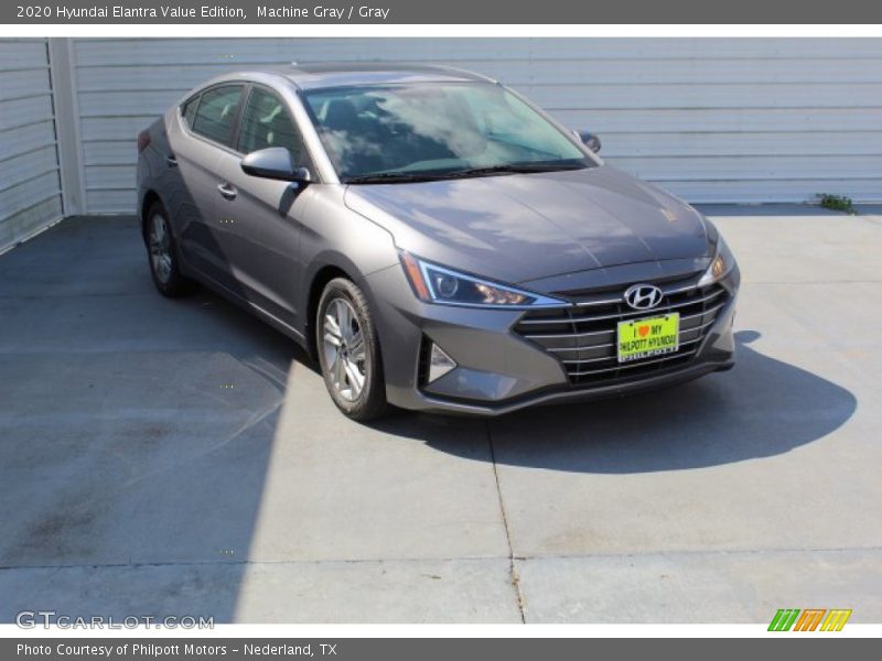 Machine Gray / Gray 2020 Hyundai Elantra Value Edition