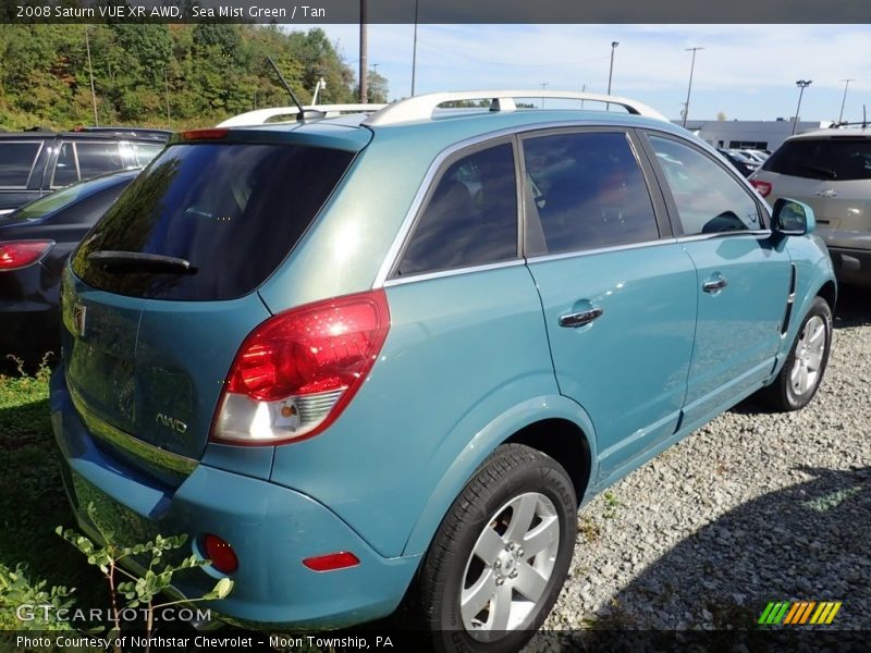 Sea Mist Green / Tan 2008 Saturn VUE XR AWD
