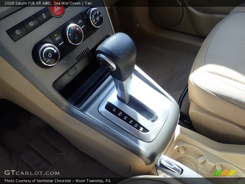 Sea Mist Green / Tan 2008 Saturn VUE XR AWD