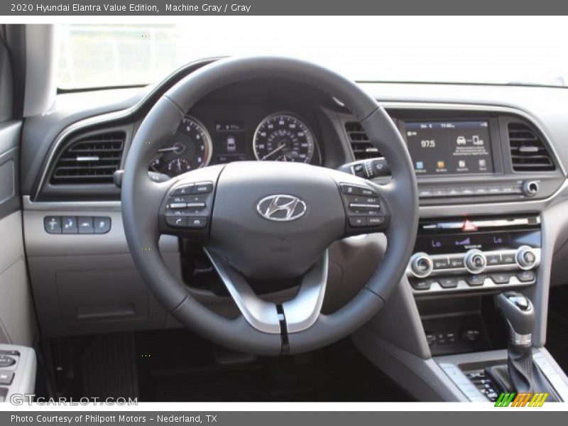 Machine Gray / Gray 2020 Hyundai Elantra Value Edition