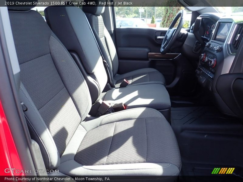 Red Hot / Jet Black 2019 Chevrolet Silverado 1500 RST Crew Cab 4WD