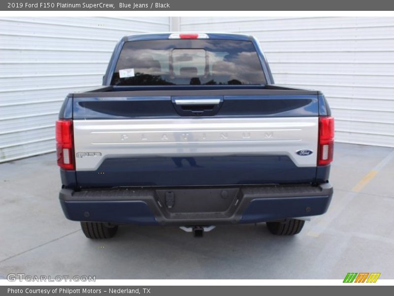 Blue Jeans / Black 2019 Ford F150 Platinum SuperCrew