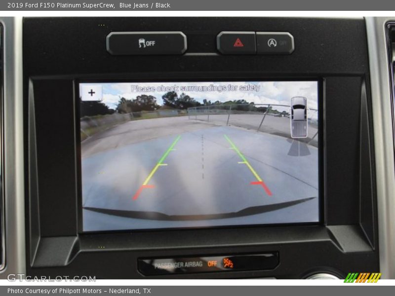 Blue Jeans / Black 2019 Ford F150 Platinum SuperCrew