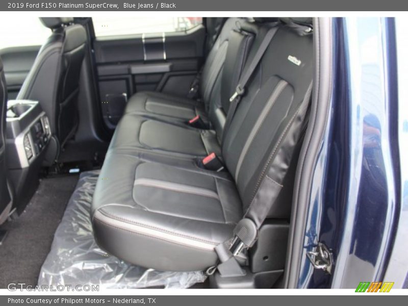Blue Jeans / Black 2019 Ford F150 Platinum SuperCrew