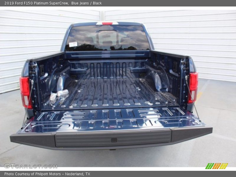Blue Jeans / Black 2019 Ford F150 Platinum SuperCrew