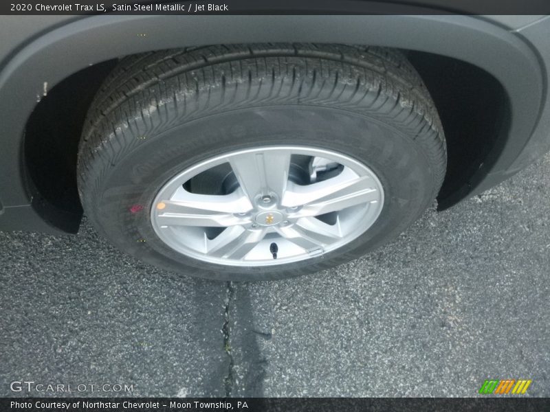 Satin Steel Metallic / Jet Black 2020 Chevrolet Trax LS