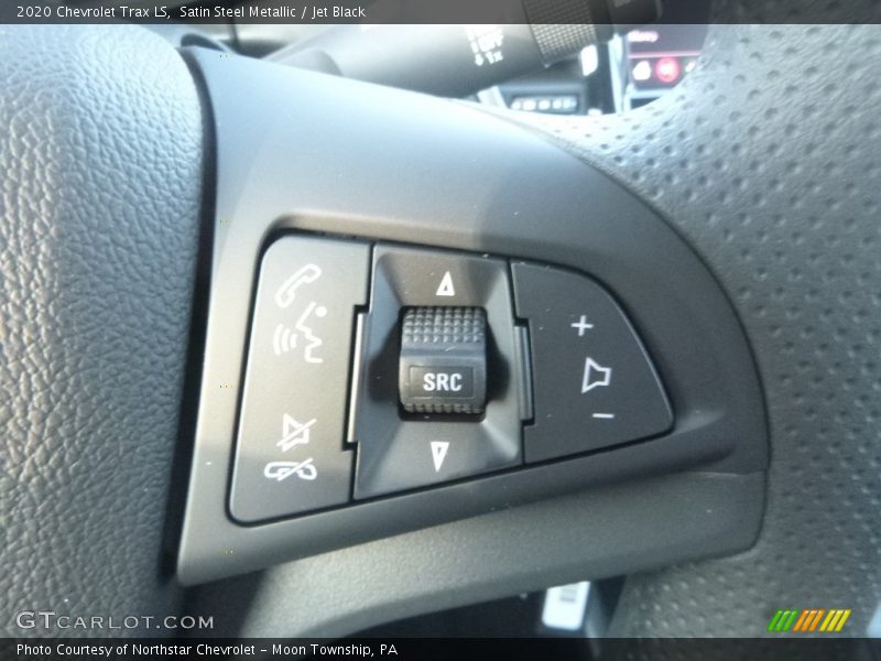 Satin Steel Metallic / Jet Black 2020 Chevrolet Trax LS