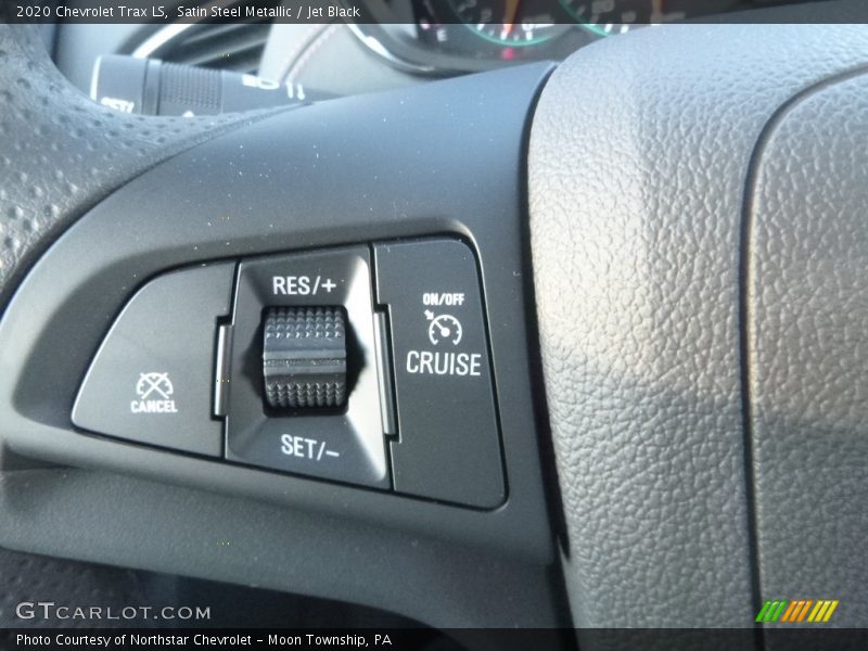 Satin Steel Metallic / Jet Black 2020 Chevrolet Trax LS