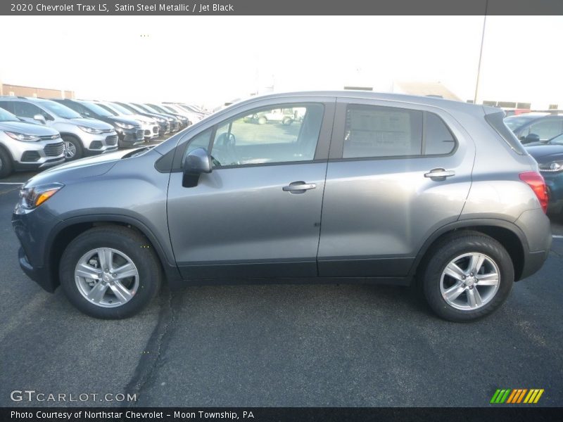 Satin Steel Metallic / Jet Black 2020 Chevrolet Trax LS