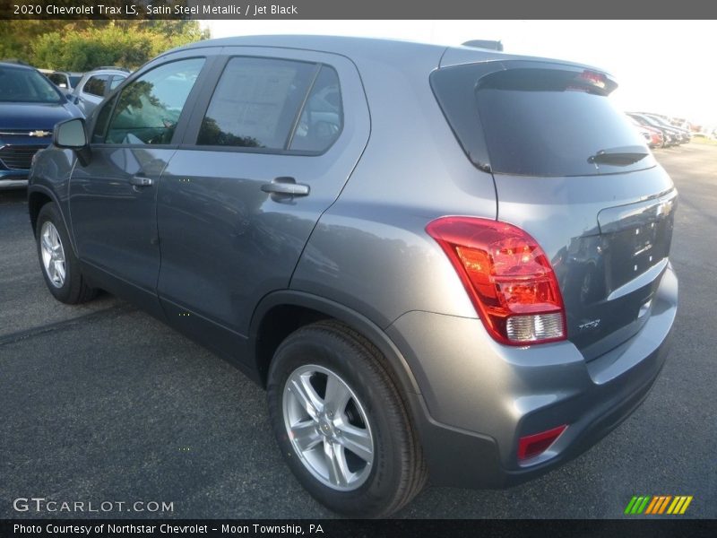 Satin Steel Metallic / Jet Black 2020 Chevrolet Trax LS