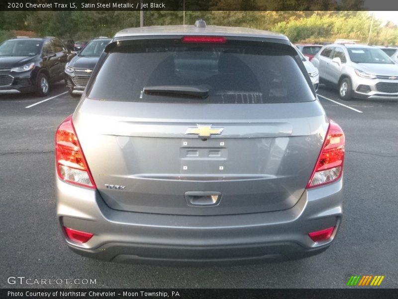 Satin Steel Metallic / Jet Black 2020 Chevrolet Trax LS