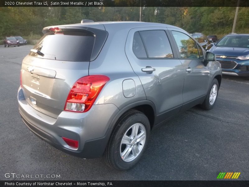 Satin Steel Metallic / Jet Black 2020 Chevrolet Trax LS
