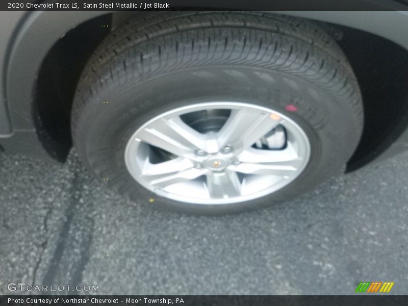 Satin Steel Metallic / Jet Black 2020 Chevrolet Trax LS