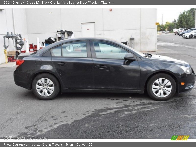 Black Granite Metallic / Jet Black/Medium Titanium 2014 Chevrolet Cruze LS