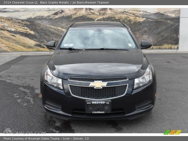 Black Granite Metallic / Jet Black/Medium Titanium 2014 Chevrolet Cruze LS