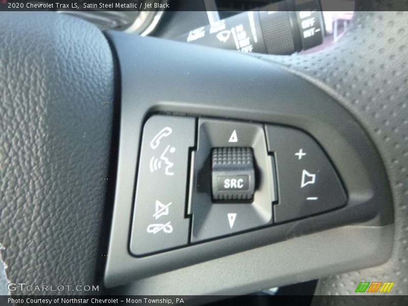 Satin Steel Metallic / Jet Black 2020 Chevrolet Trax LS