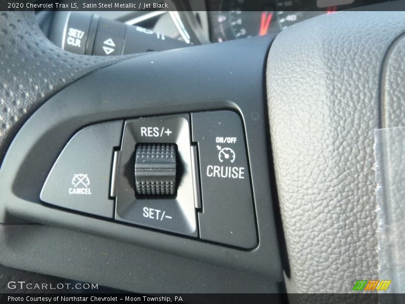 Satin Steel Metallic / Jet Black 2020 Chevrolet Trax LS