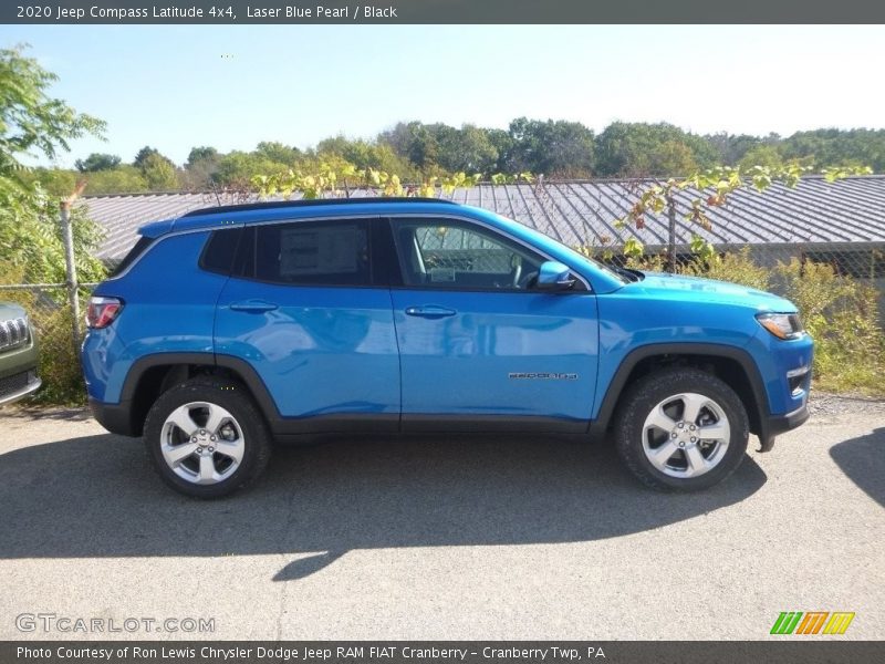 Laser Blue Pearl / Black 2020 Jeep Compass Latitude 4x4