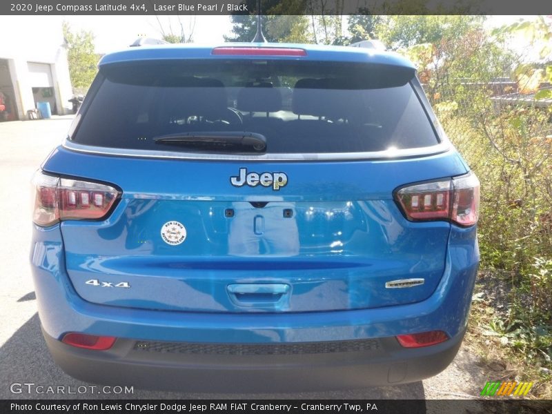 Laser Blue Pearl / Black 2020 Jeep Compass Latitude 4x4