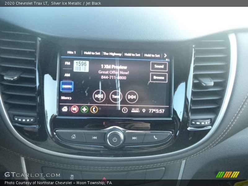Silver Ice Metallic / Jet Black 2020 Chevrolet Trax LT