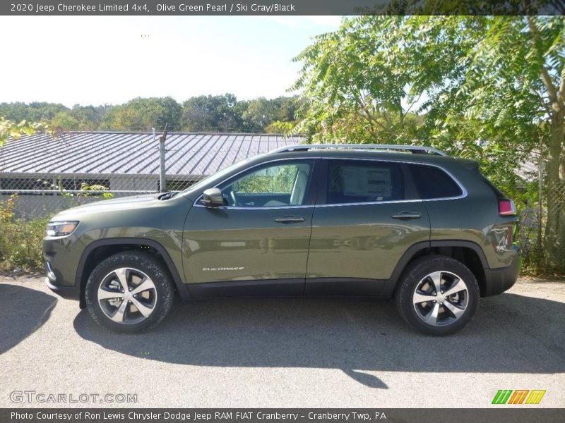  2020 Cherokee Limited 4x4 Olive Green Pearl