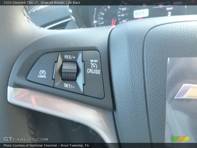 Silver Ice Metallic / Jet Black 2020 Chevrolet Trax LT