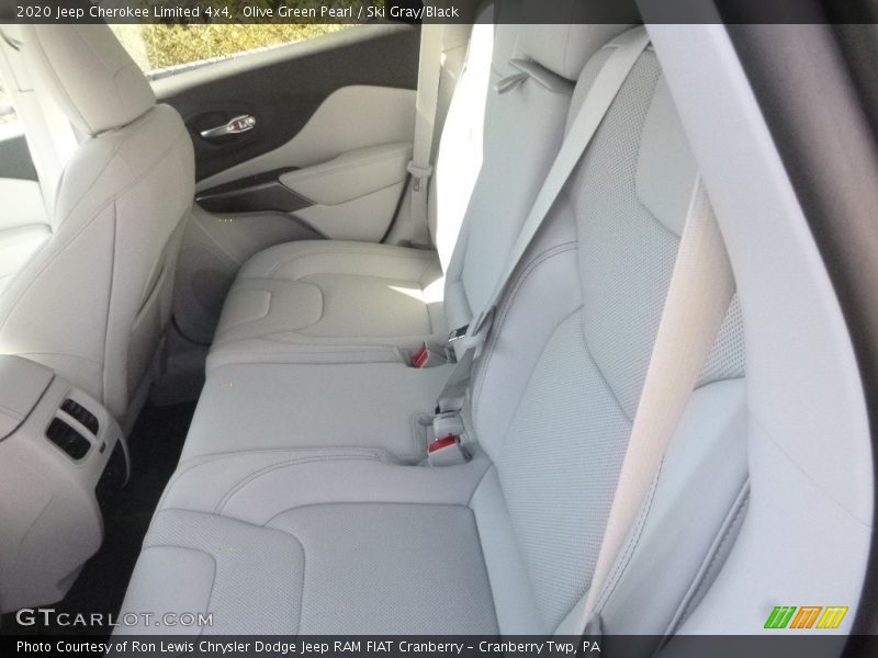 Olive Green Pearl / Ski Gray/Black 2020 Jeep Cherokee Limited 4x4