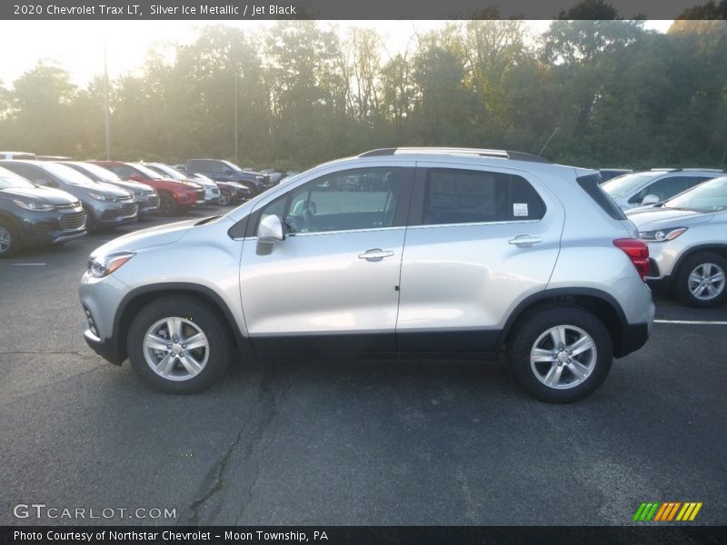 Silver Ice Metallic / Jet Black 2020 Chevrolet Trax LT