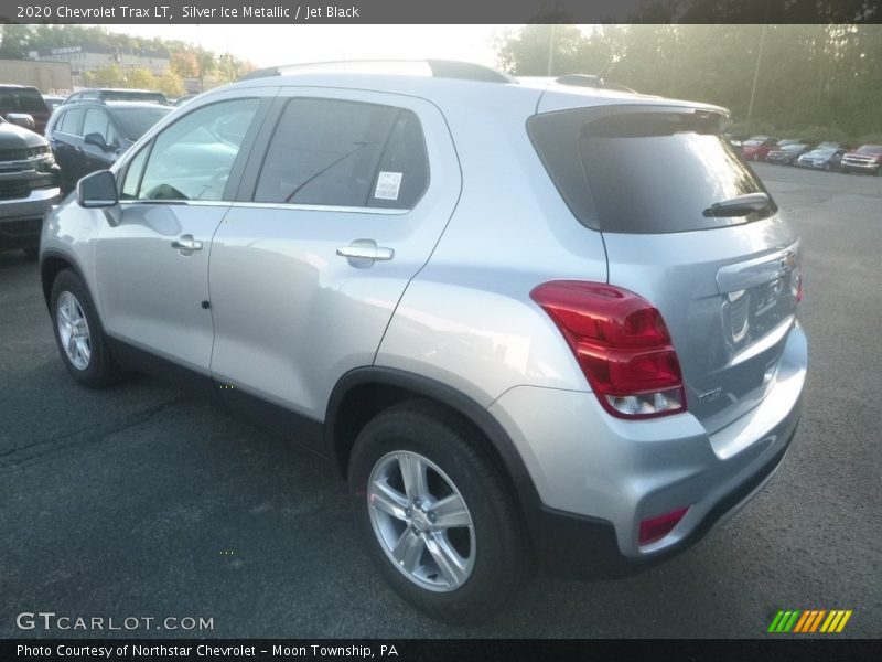Silver Ice Metallic / Jet Black 2020 Chevrolet Trax LT