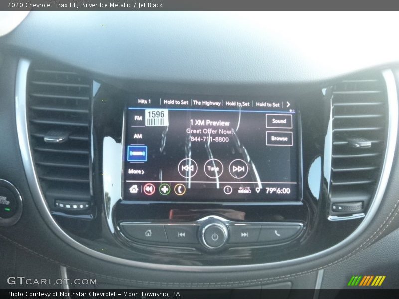 Silver Ice Metallic / Jet Black 2020 Chevrolet Trax LT