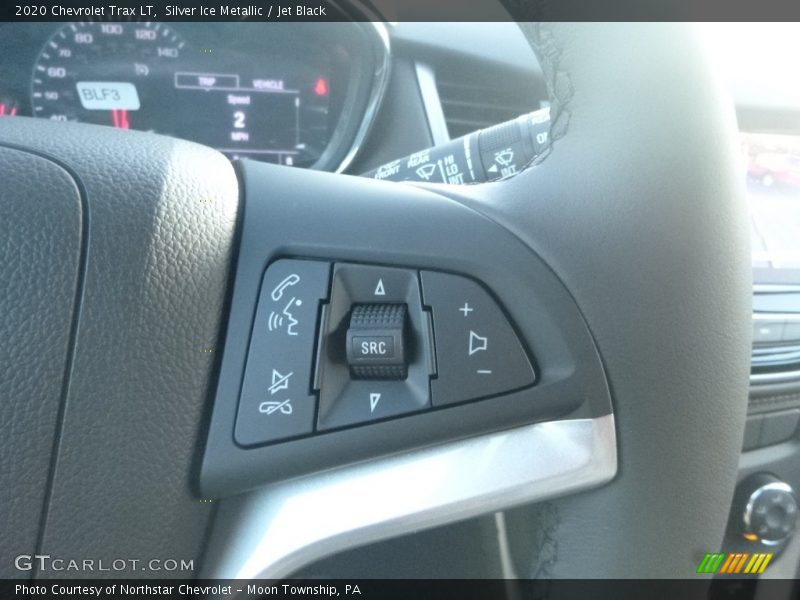Silver Ice Metallic / Jet Black 2020 Chevrolet Trax LT