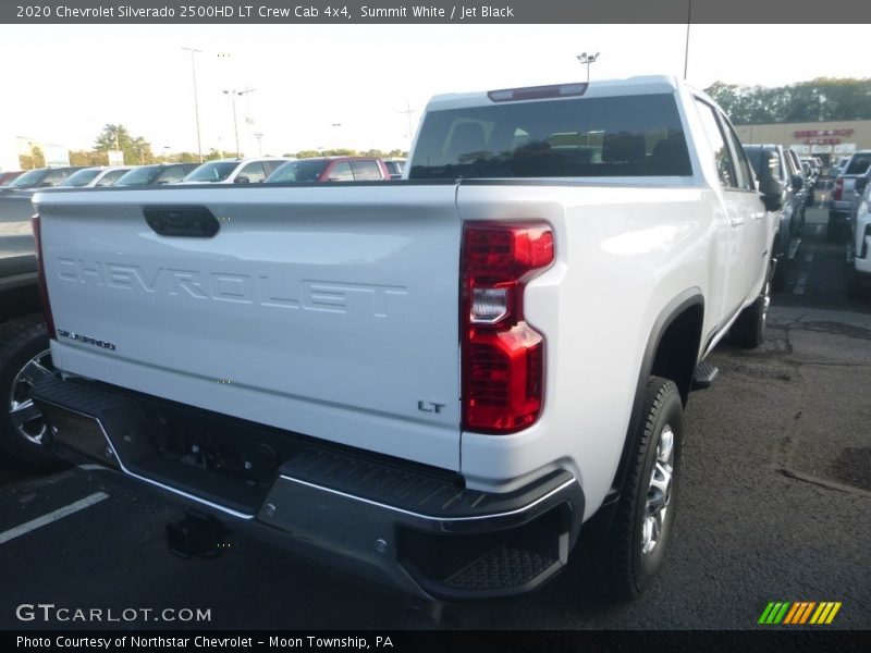 Summit White / Jet Black 2020 Chevrolet Silverado 2500HD LT Crew Cab 4x4