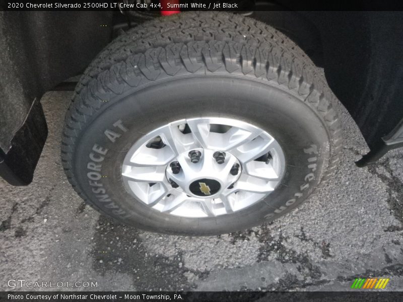 Summit White / Jet Black 2020 Chevrolet Silverado 2500HD LT Crew Cab 4x4