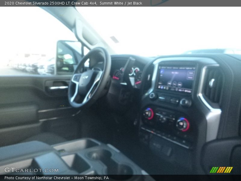 Summit White / Jet Black 2020 Chevrolet Silverado 2500HD LT Crew Cab 4x4